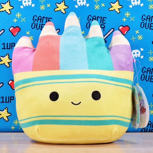 Squishmallow Cade the Crayons 8" UltraSoft Stuffed Toy Plush NWT & HTF - Picture 1 of 8